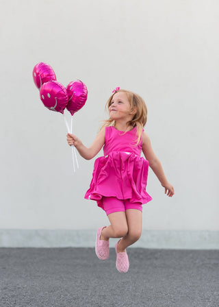 Azalea Pink Empire Tunic Set - Tunics - Twinflower Creations