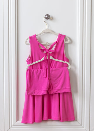 Azalea Pink Empire Tunic Set - Tunics - Twinflower Creations