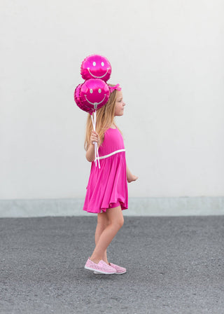 Azalea Pink Empire Tunic Set - Tunics - Twinflower Creations