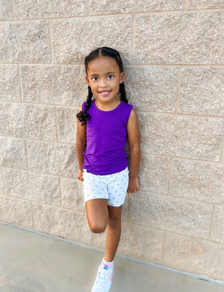 Sleeveless Tank in Purple Magic - Tank Tops - Twinflower Creations