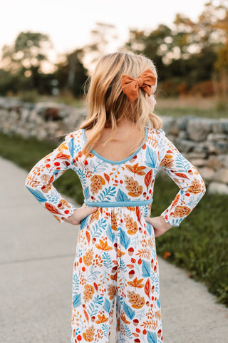 Acorn's Delight Wide Leg Romper - Rompers - Twinflower Creations