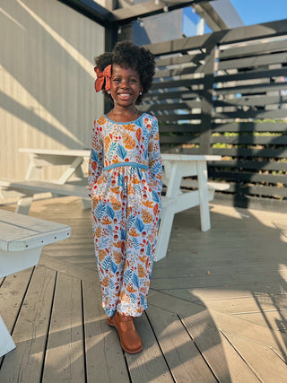 Acorn's Delight Wide Leg Romper - Rompers - Twinflower Creations