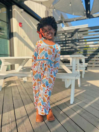 Acorn's Delight Wide Leg Romper - Rompers - Twinflower Creations