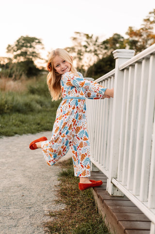 Acorn's Delight Wide Leg Romper - Rompers - Twinflower Creations