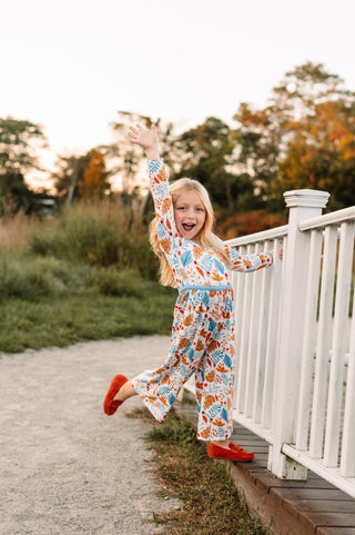 Acorn's Delight Wide Leg Romper - Rompers - Twinflower Creations