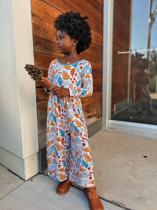 Acorn's Delight Wide Leg Romper - Rompers - Twinflower Creations
