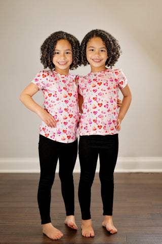 Basic Leggings in Organic Bamboo - Leggings - Twinflower Creations