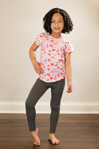 Basic Leggings in Organic Bamboo - Leggings - Twinflower Creations