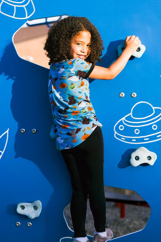 Boo! Short Sleeve Tunic - Tunics - Twinflower Creations