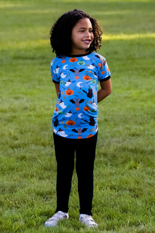 Boo! Short Sleeve Tunic - Tunics - Twinflower Creations