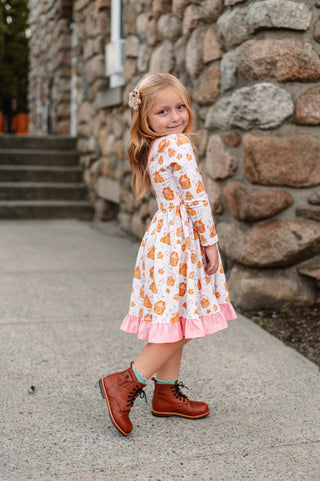Gingerbread Village Annie Dress - Dresses - Twinflower Creations