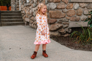 Gingerbread Village Annie Dress - Dresses - Twinflower Creations