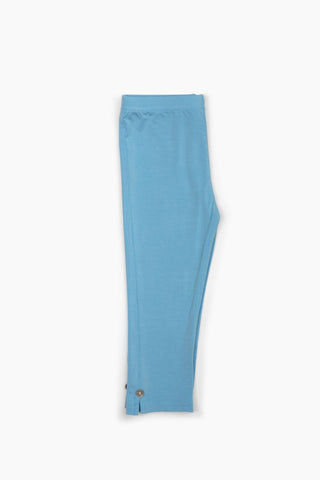 Girls Leggings in Happy Blue - Leggings - Twinflower Creations