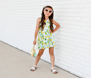 Lovely Lemons Empire Tunic - Dresses - Twinflower Creations