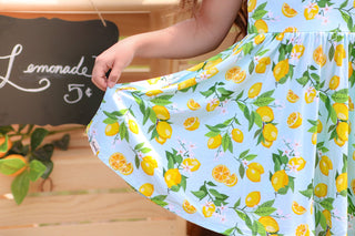 Lovely Lemons Empire Tunic - Dresses - Twinflower Creations