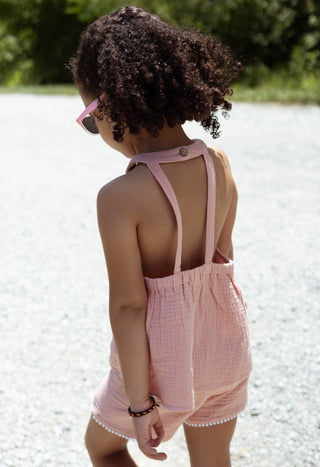 Organic Shorts in Marvelous Mauve - Shorts - Twinflower Creations